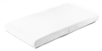 Jersey prestieradlo, biele, 160×80 cm, Sensillo