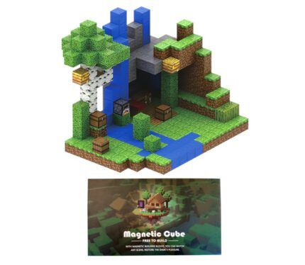 Minecraft Jungle Creek XXL Magnetická stavebnica 300ks